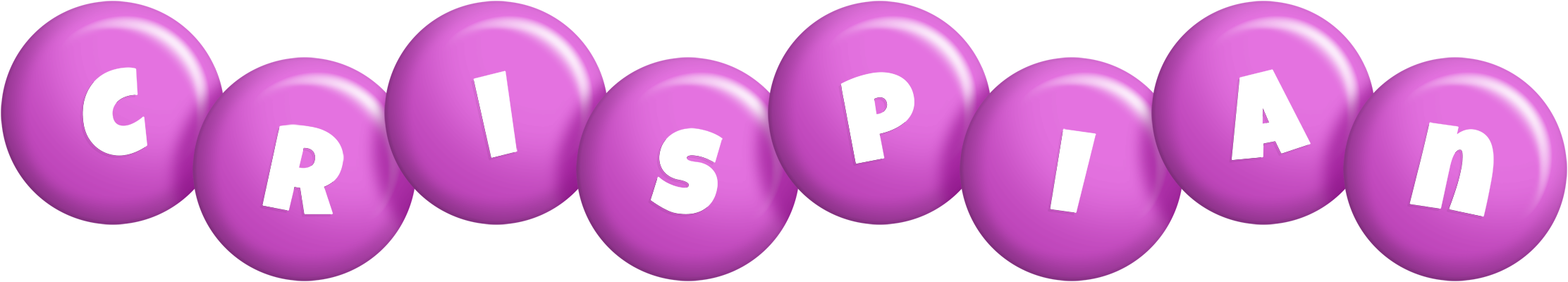 Crispian candy-purple logo