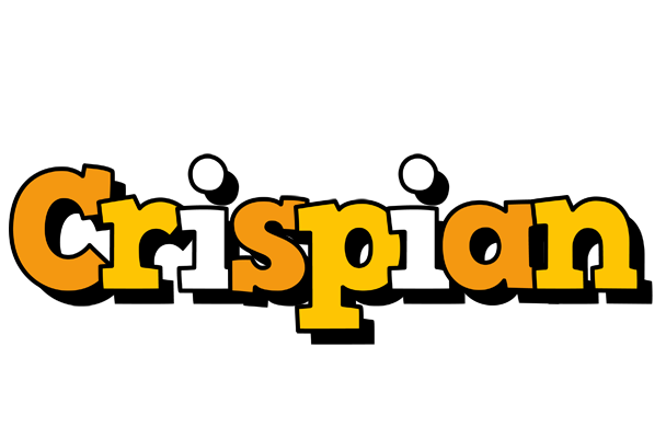 Crispian cartoon logo
