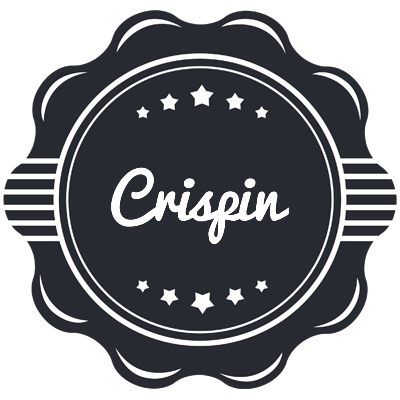 Crispin badge logo
