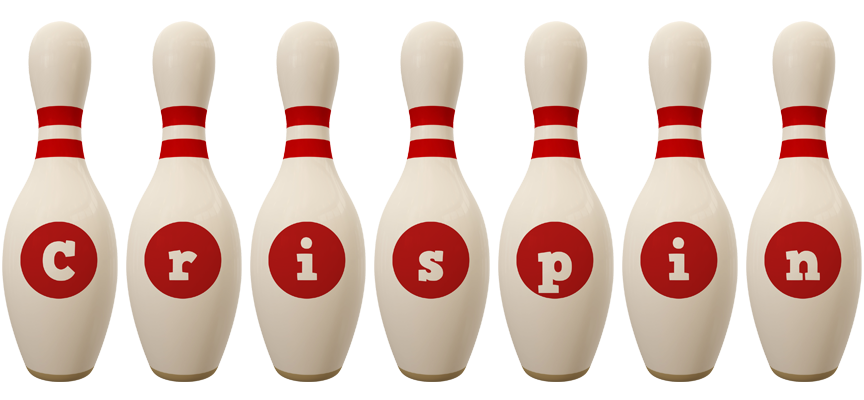 Crispin bowling-pin logo