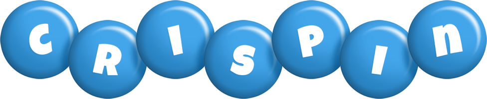 Crispin candy-blue logo