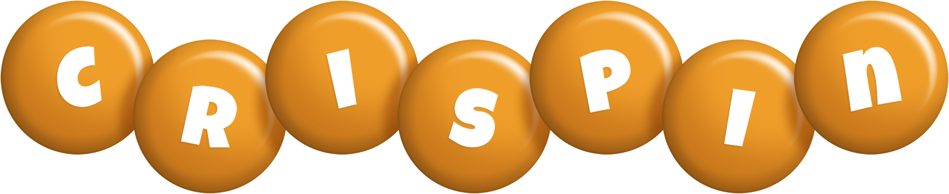 Crispin candy-orange logo