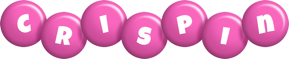 Crispin candy-pink logo