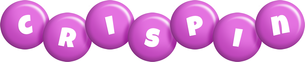 Crispin candy-purple logo