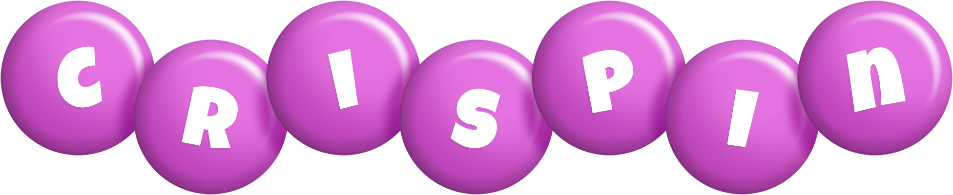 Crispin candy-purple logo