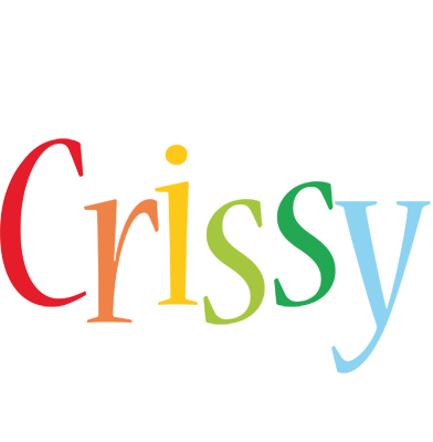 Crissy birthday logo