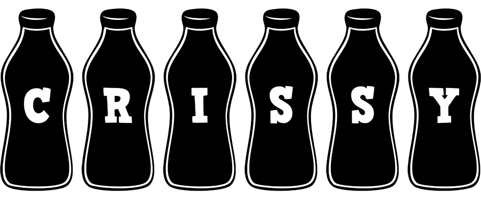 Crissy bottle logo