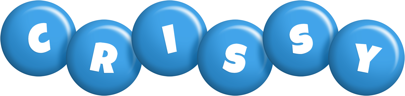 Crissy candy-blue logo