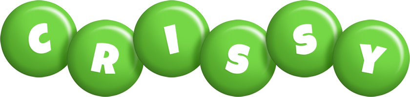 Crissy candy-green logo
