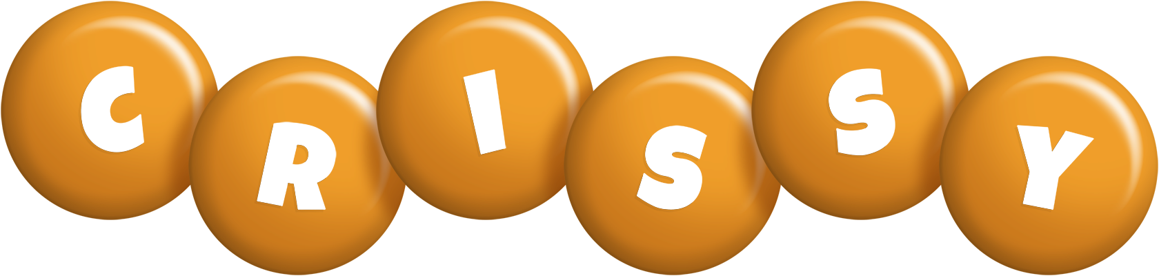 Crissy candy-orange logo