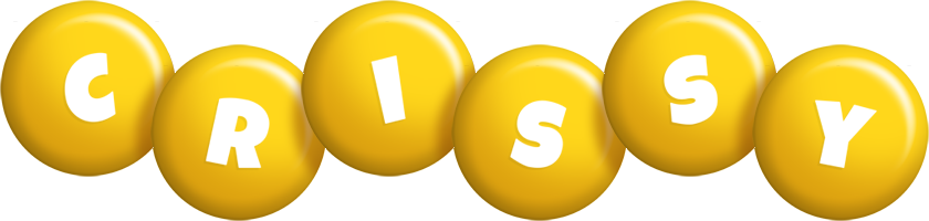 Crissy candy-yellow logo