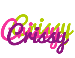 Crissy flowers logo