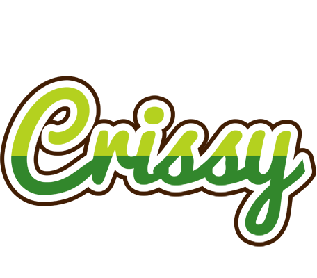 Crissy golfing logo