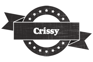 Crissy grunge logo