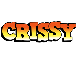 Crissy sunset logo