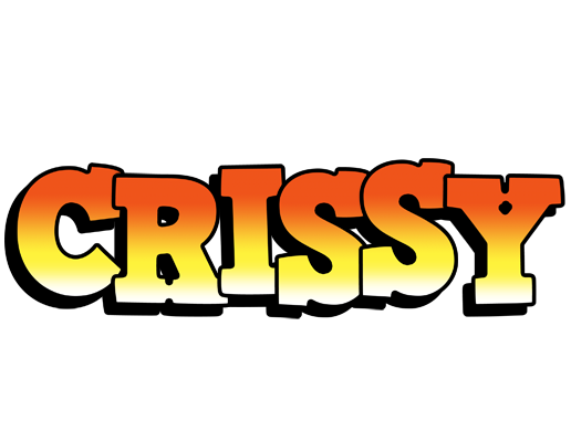Crissy sunset logo