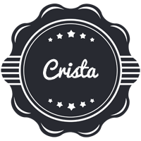 Crista badge logo