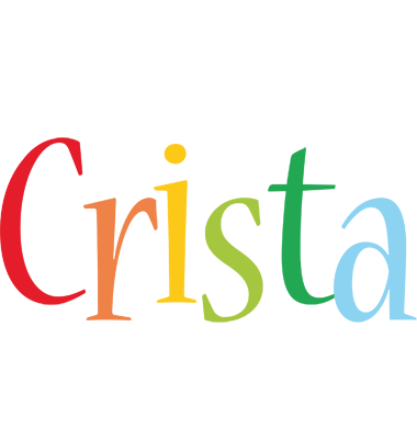 Crista birthday logo