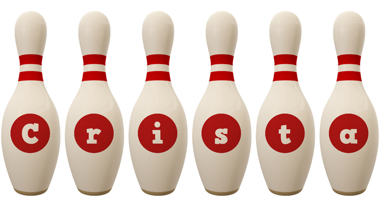 Crista bowling-pin logo