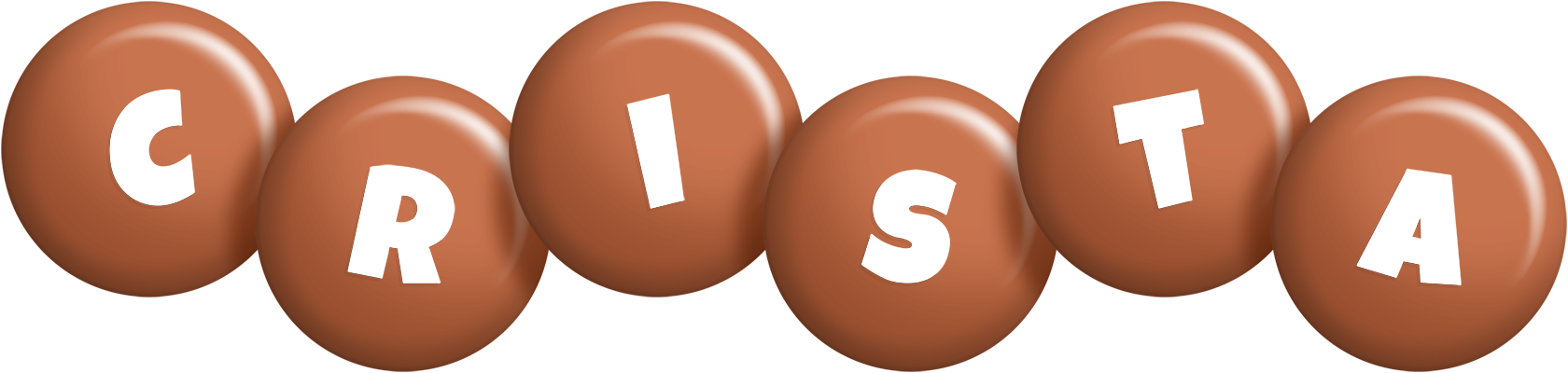 Crista candy-brown logo