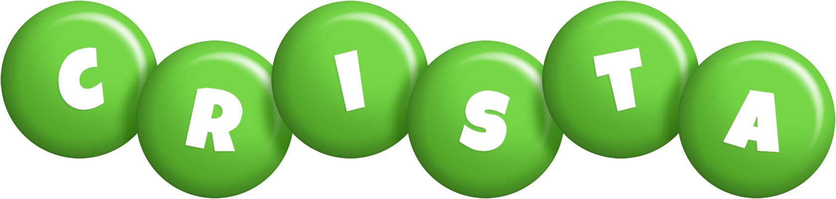 Crista candy-green logo
