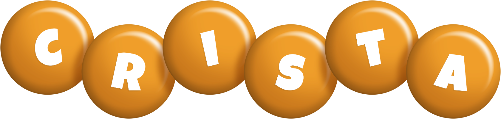 Crista candy-orange logo