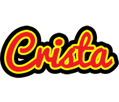 Crista fireman logo