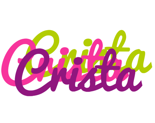 Crista flowers logo