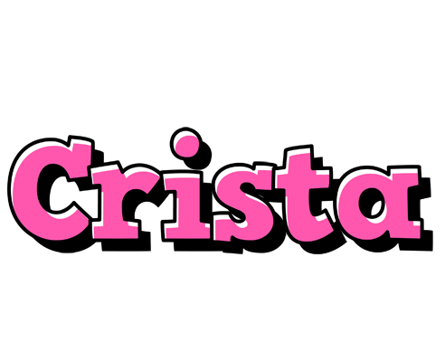 Crista girlish logo