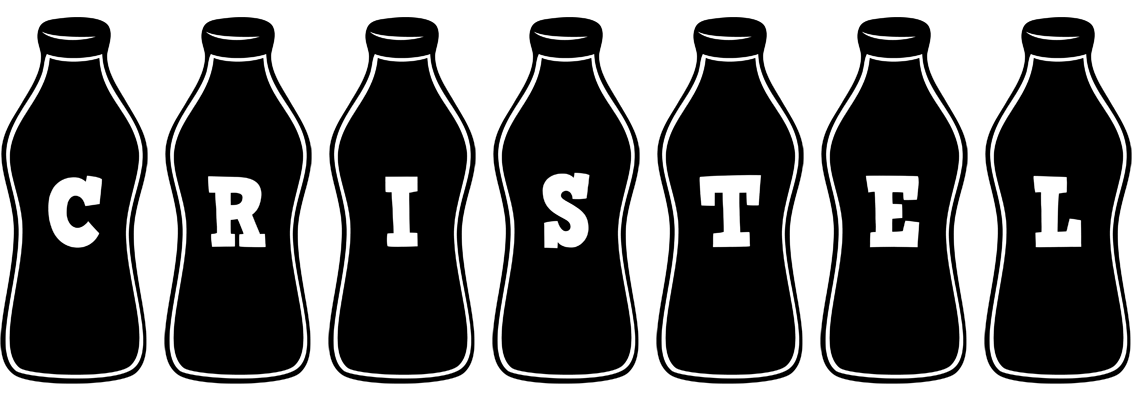Cristel bottle logo