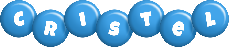 Cristel candy-blue logo