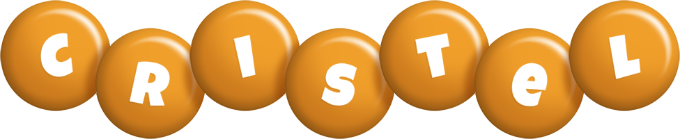 Cristel candy-orange logo