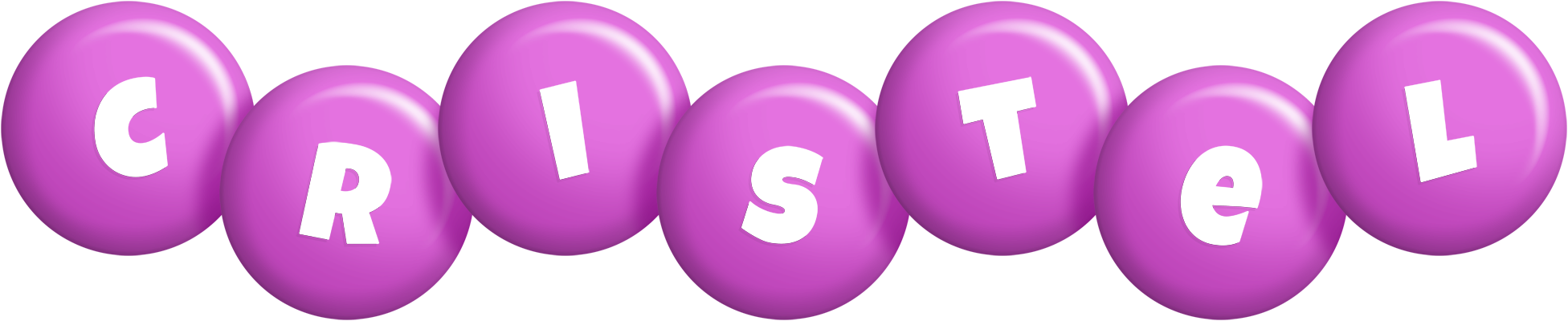 Cristel candy-purple logo