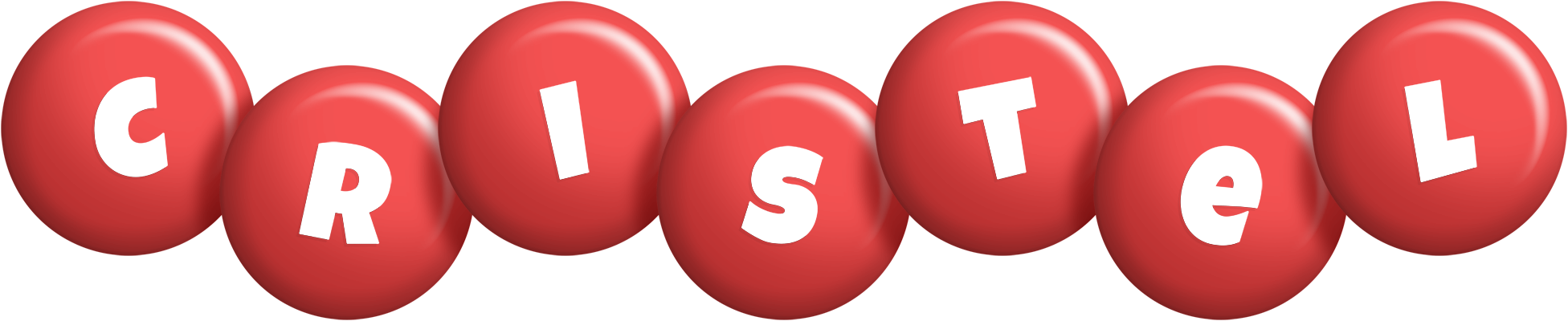 Cristel candy-red logo