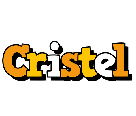 Cristel cartoon logo