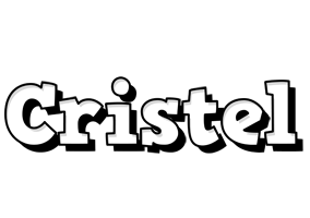 Cristel snowing logo