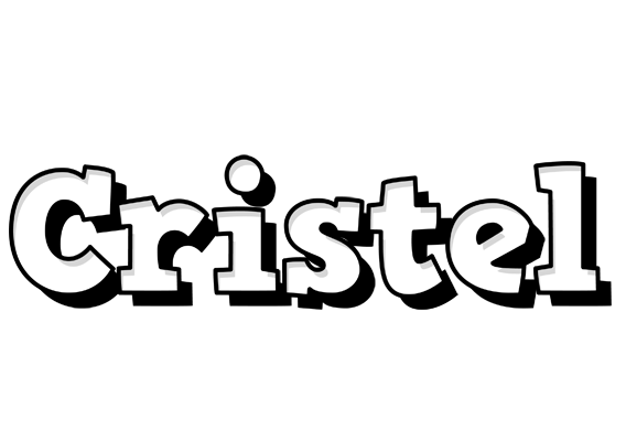 Cristel snowing logo
