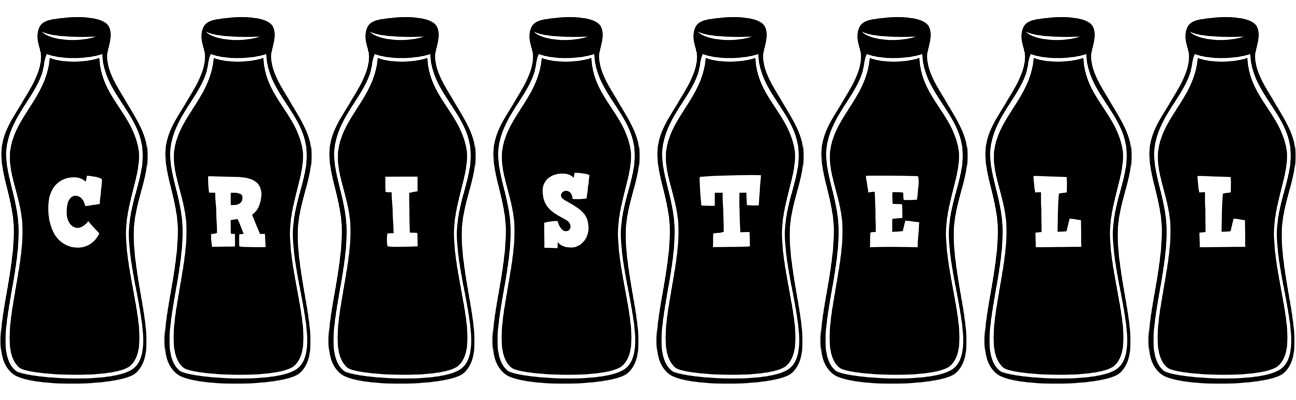 Cristell bottle logo