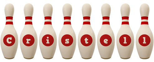 Cristell bowling-pin logo