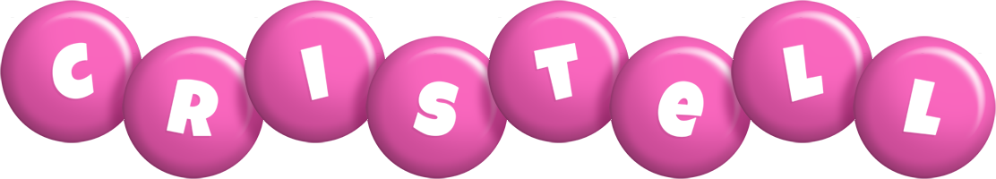 Cristell candy-pink logo