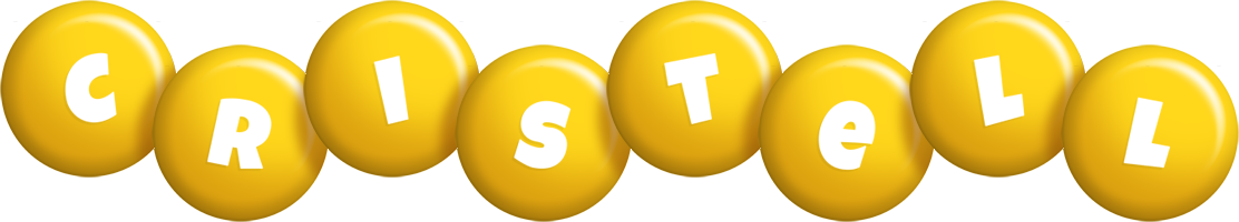 Cristell candy-yellow logo