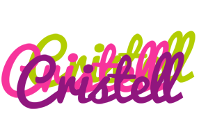 Cristell flowers logo