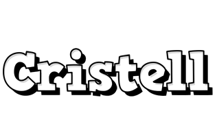 Cristell snowing logo