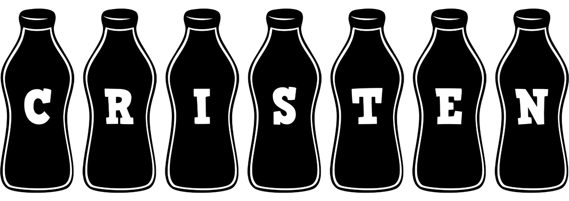 Cristen bottle logo