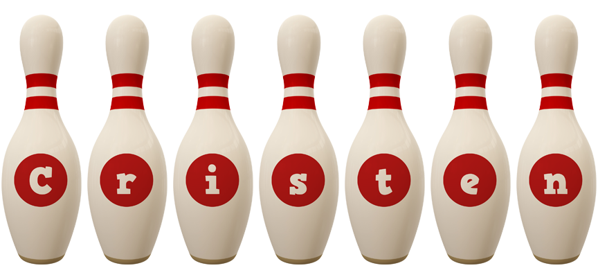 Cristen bowling-pin logo