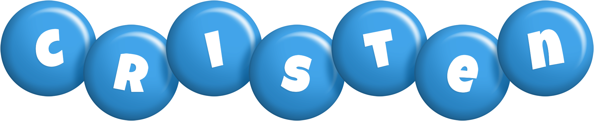 Cristen candy-blue logo
