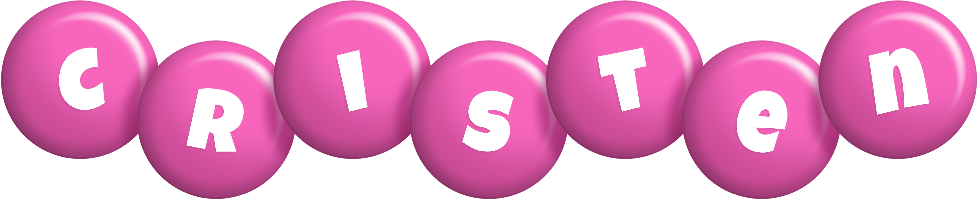 Cristen candy-pink logo