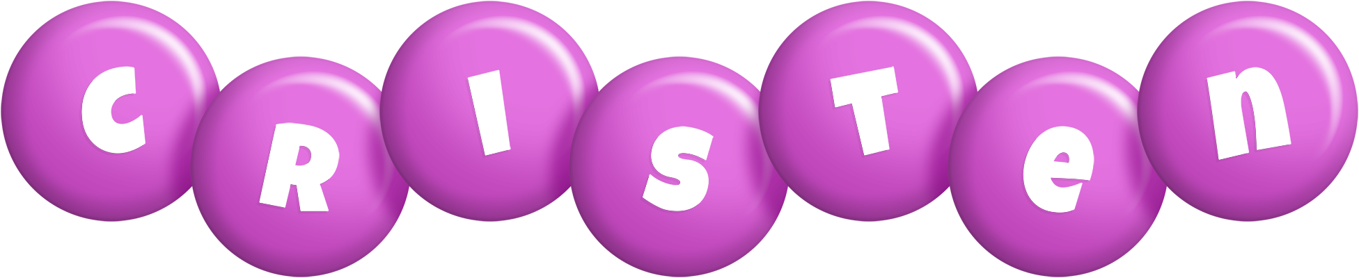 Cristen candy-purple logo