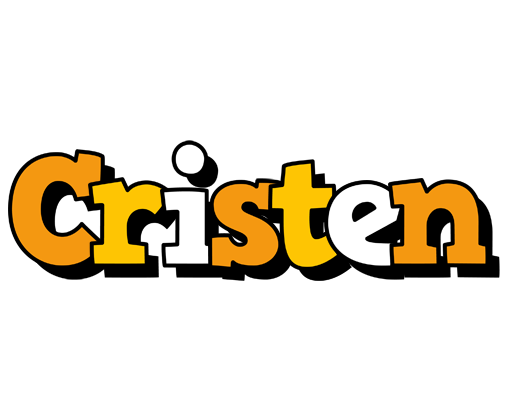 Cristen cartoon logo