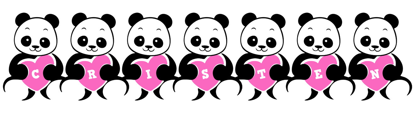 Cristen love-panda logo